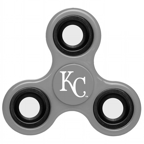 MLB Kansas City Royals 3 Way Fidget Spinner G51 - Gray